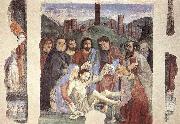 Domenicho Ghirlandaio Lamentation over the Dead Christ painting